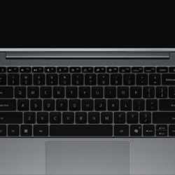 Teclado completo retroiluminado e touchpad amplo do Xiaomi Redmibook 14 (2026) vista superior