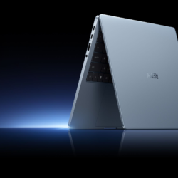 Secção design: chassis em alumínio monobloco do Xiaomi Redmibook 14 Pro 2026 em cor Azul celeste