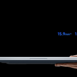 Espessura 15,9 mm e peso 1,48 kg do Xiaomi Redmibook 14 Pro 2026 segurado na mão