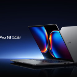 Vista principal do Xiaomi Redmibook 16 Pro 2026 com ecrã 16