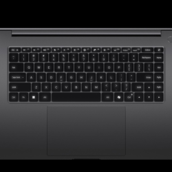 Detalhe do teclado completo com retroiluminação em 3 níveis do Xiaomi Redmibook 16 Pro 2026