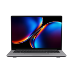 Portátil Xiaomi Redmibook 16 Pro 2026, vista frontal com ecrã 16 polegadas 3,2K 165Hz acabamento cinzento
